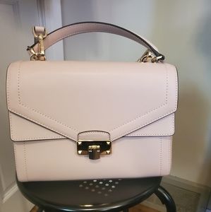 Micheal Kors Kinsley medium top handle Satchel - Like New Ballet Pink